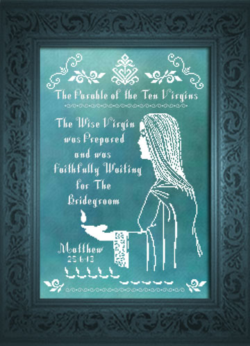 The Parable of the Ten Virgins - Matthew 25:6-13 - Icings